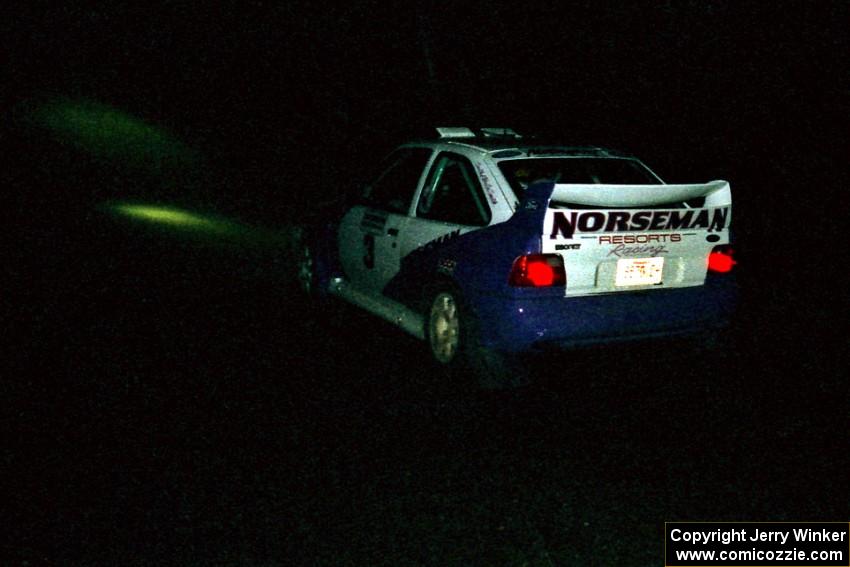 Carl Merrill / Lance Smith Ford Escort Cosworth RS on SS4 (Waptus).