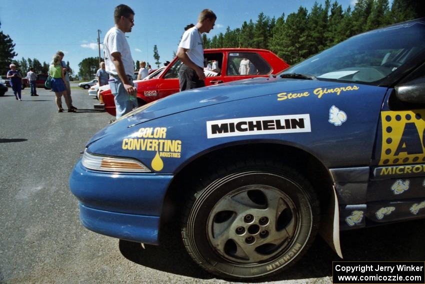 Steve Gingras / Bill Westrick Eagle Talon at parc expose on day two.