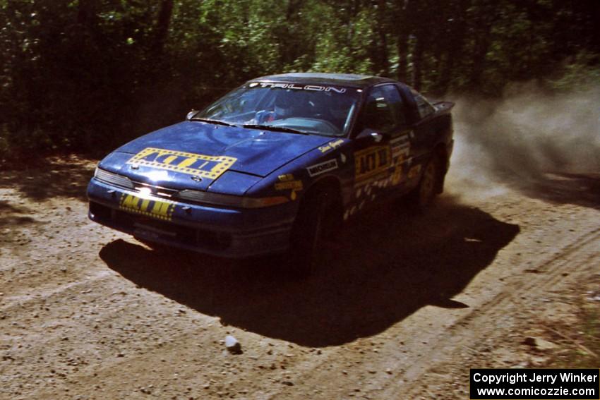 Steve Gingras / Bill Westrick Eagle Talon near the start of SS8 (Thorpe Tower).