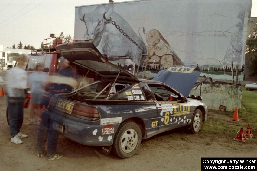 Steve Gingras / Bill Westrick Eagle Talon gets serviced in Akeley.