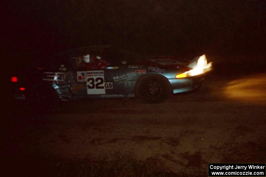 Darek Bosek / Kazimierz Pudelek Eagle Talon at the spectator point on SS16 (East Steamboat).