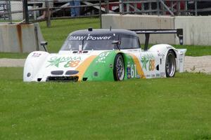 Mark Wilkins / Burt Frisselle Riley XI/BMW slides off of turn 14