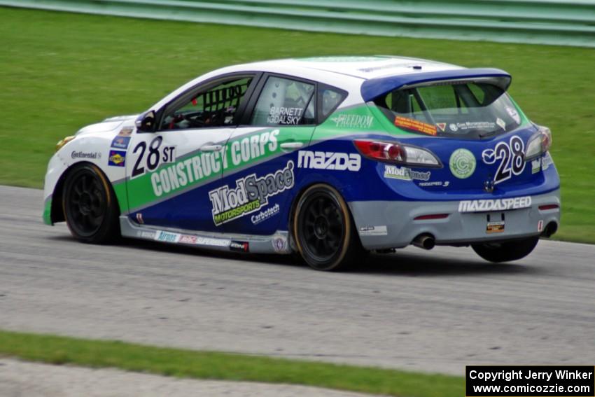 Sam Barnett / Nick Igdalsky Mazda Speed 3