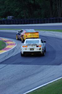 Matt Bell / John Edwards Chevy Camaro GS.R and Robert Stout / Jeff Bucknum Chevy Camaro GS.R