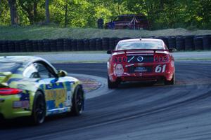 Billy Johnson / Jack Roush, Jr. Mustang Boss 302R GT and Nick Longhi / Matt Plumb Porsche 997