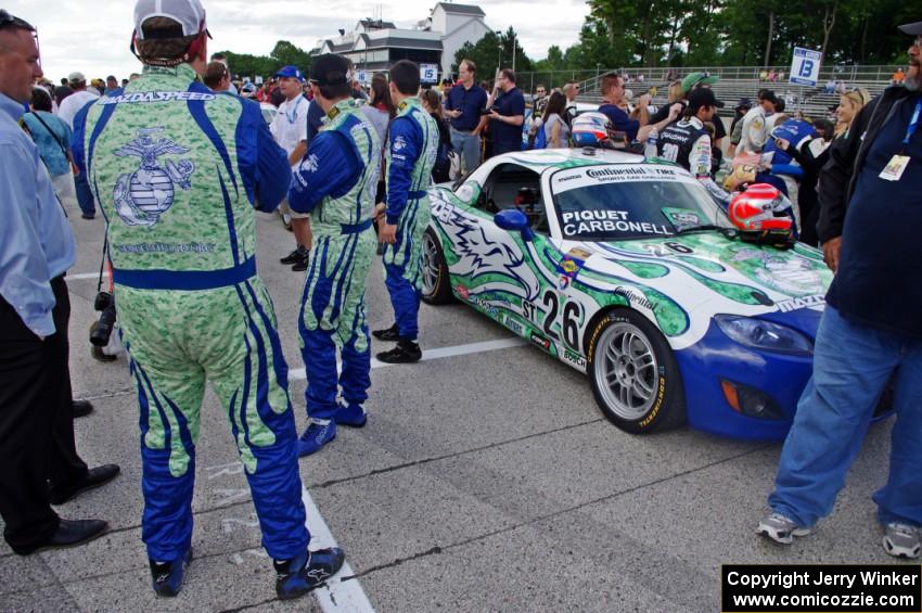 Andrew Carbonell / Nelson Piquet, Jr. Mazda MX-5