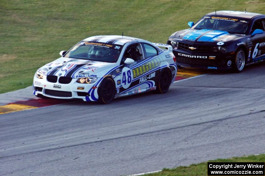 Charles Espenlaub / Charlie Putman BMW M3 Coupe and Tim Bell / Gunter Schaldach Chevy Camaro GS.R