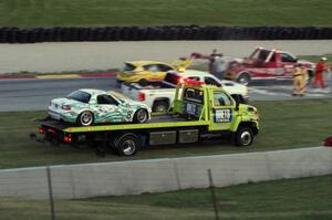 Tyler Cooke / Brad Rampelberg Mazda MX-5 passes the
