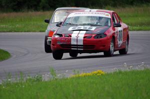 Cheap Escort Ford Escort ZX2 and North Loop Motorsports 2 BMW 325