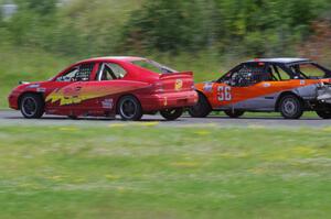NNM Motorsports Dodge Neon and Holy Rollers Acura Integra