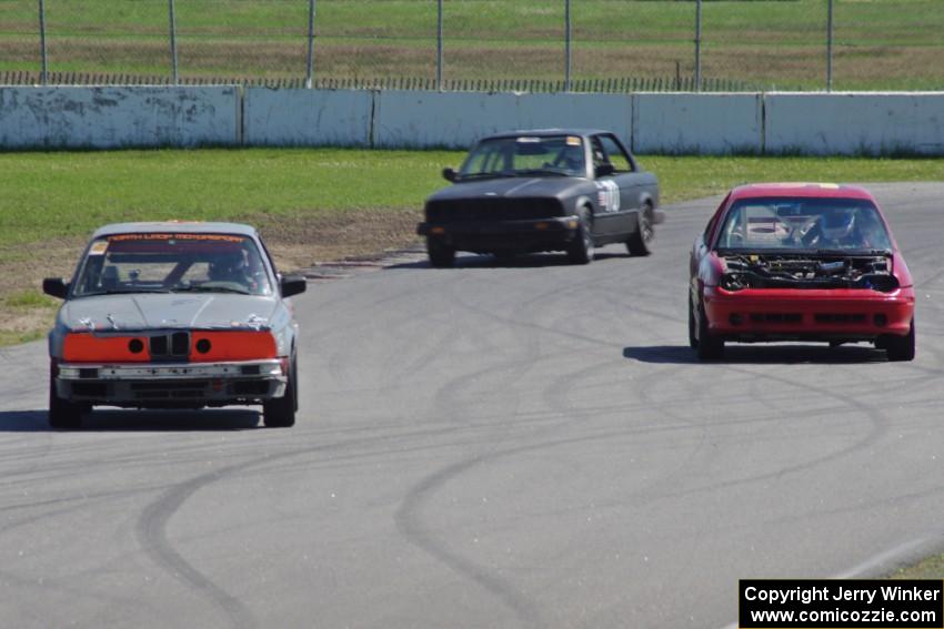 North Loop Motorsports 2 BMW 325, NNM Motorsports Dodge Neon and Speed Doctors BMW 318i