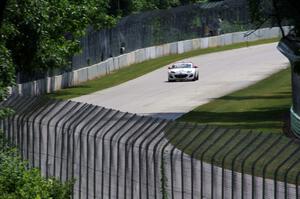 Christian Szymczak's Mazda MX-5 comes into turn 12