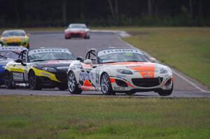 Marc Miller's and Jeff Mosing's Mazda MX-5s