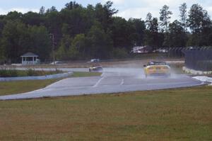 Tim Probert's Mazda MX-5 heads out of turn 6