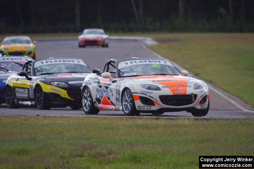 Marc Miller's and Jeff Mosing's Mazda MX-5s
