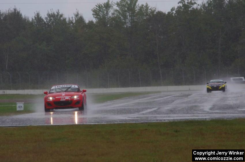 Beth Chryst's and Jeff Mosing's Mazda MX-5s