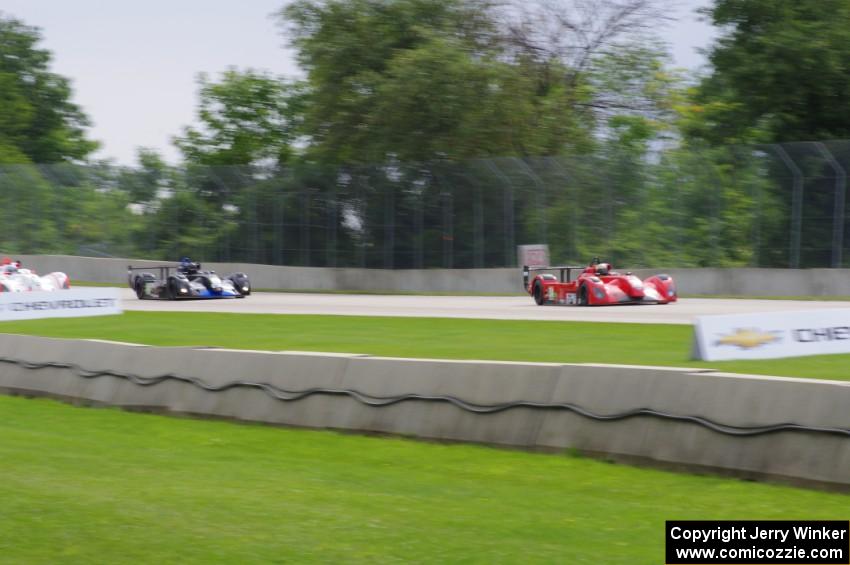 Jon Brownson, Jonathan Gore and Ricardo Vera, all in Panoz Élan DP-02s