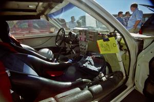 Interior shot of the Harris Done / Ray Hocker Mazda RX-7.
