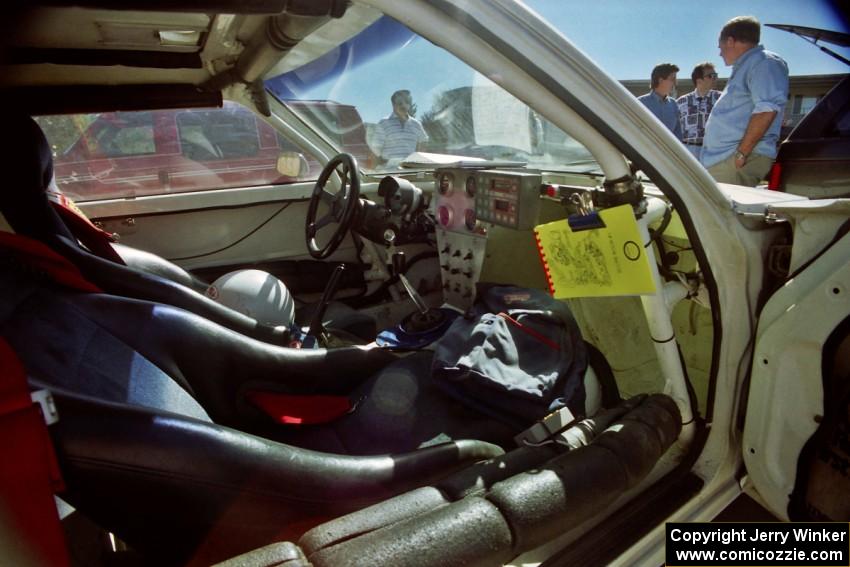 Interior shot of the Harris Done / Ray Hocker Mazda RX-7.