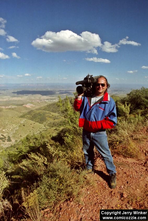 ESPN2 cameraman Glen Mazzone who frequented rallies back in the day.