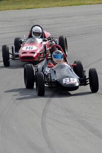 Jon Belanger's Autodynamics Mk. V Formula Vee and Paul Bastyr's McNamara Formula Vee