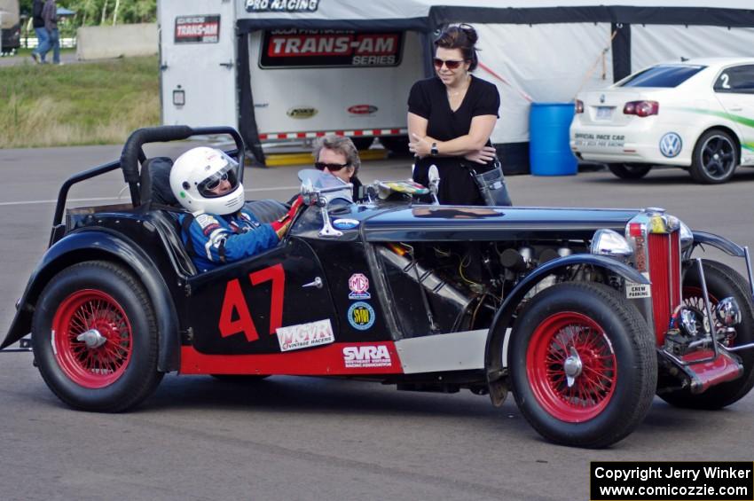 Mark Brandow's MG TC