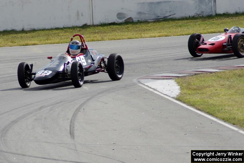 Jon Belanger's Autodynamics Mk. V Formula Vee and Paul Bastyr's McNamara Formula Vee