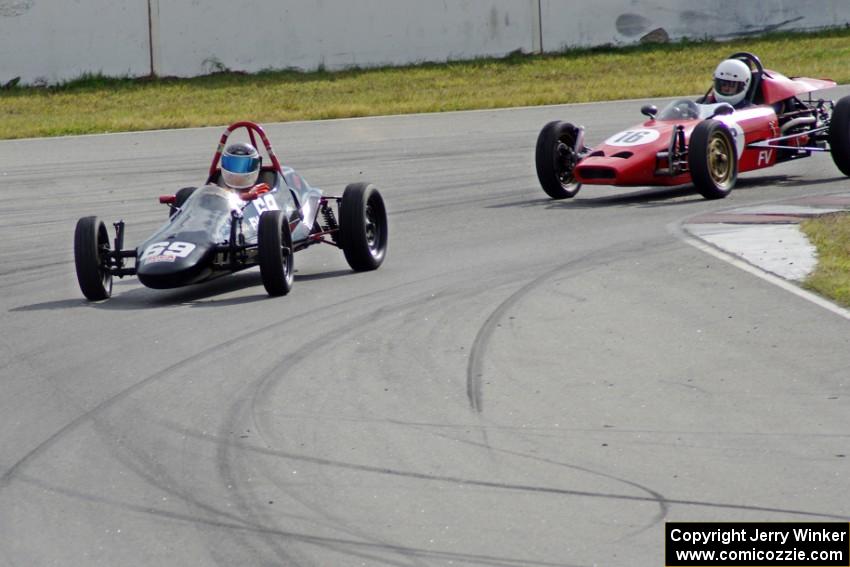 Jon Belanger's Autodynamics Mk. V Formula Vee and Paul Bastyr's McNamara Formula Vee