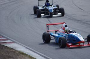 Paul Schneider's and Matt Schneider's Formula Enterprises battle
