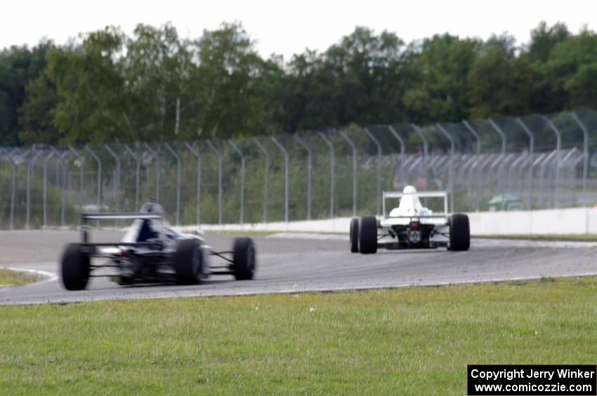 Scott Rettich's and Sean Rayhall's Formula Enterprises battle
