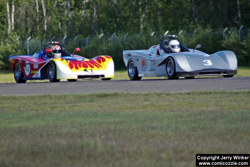 Ernst Krueger's and Jim Gray's Spec Racer Fords