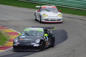 Scott Tucker's Porsche GT3 Cup and Gary Stewart's Porsche 996