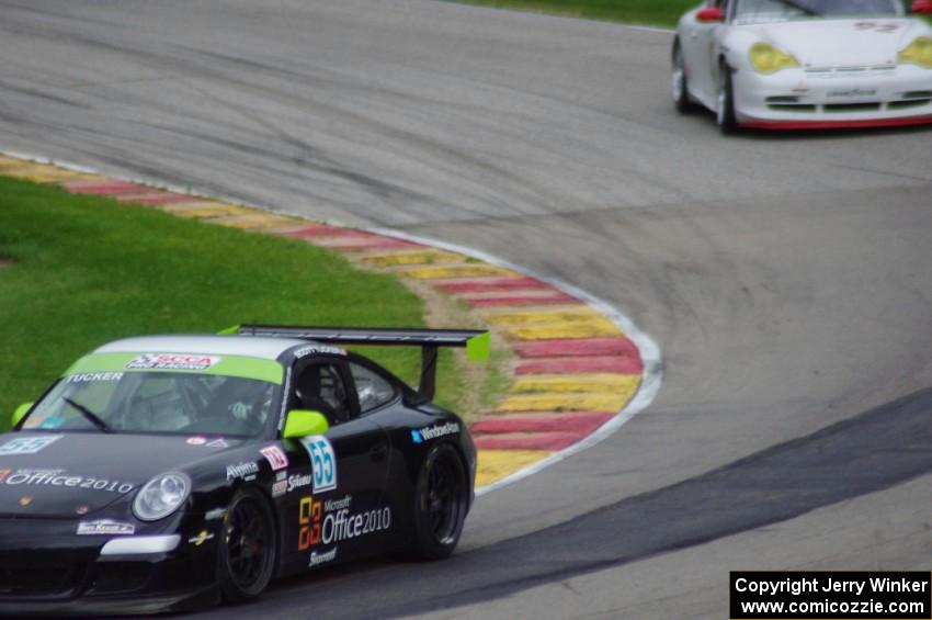 Scott Tucker's Porsche GT3 Cup and Gary Stewart's Porsche 996