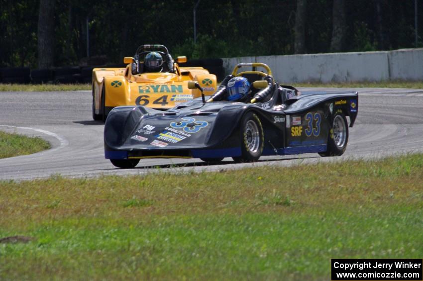 Jean-Luc Liverato's and Matt Gray's Spec Racer Fords