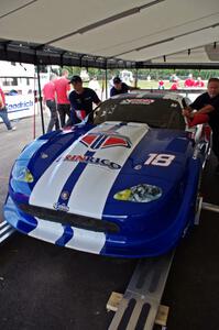 Daniel Ramoutarsingh's Jaguar XKR goes through tech