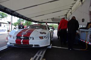 Cliff Ebben's Ford Mustang goes through tech