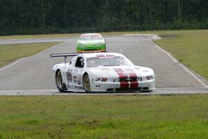 Cliff Ebben's Ford Mustang and Bill Prietzel's Chevy Monte Carlo