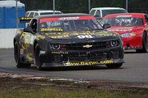 Bob Stretch's Chevy Camaro and Ricky Sanders' Chevy Monte Carlo