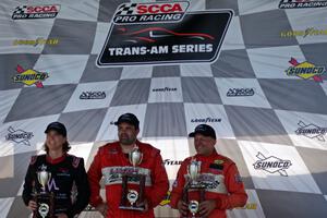 TA1 podium: L to R) Amy Ruman, Tony Ave and Cliff Ebben