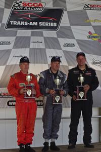 TA2 podium: L to R) Tim Gray, Bob Stretch and Ricky Sanders