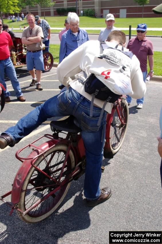 Ron Gardas, Jr.'s 1912 Indian motorcycle