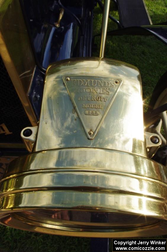 Wimpey Nelson's and Dave Mickelson's 1911 Maxwell headlamp