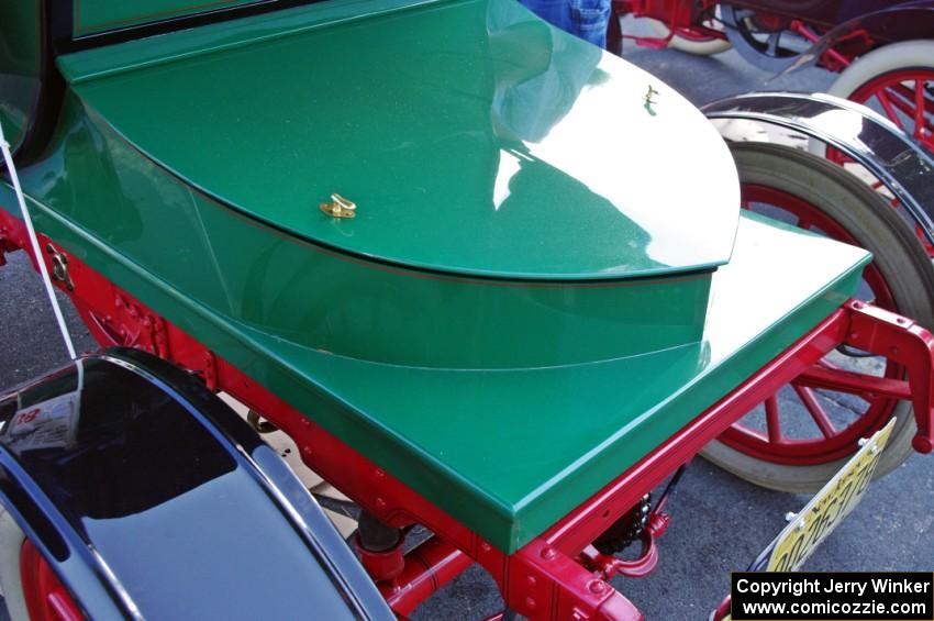 Back end of Gil Fitzhugh's 1907 Cadillac