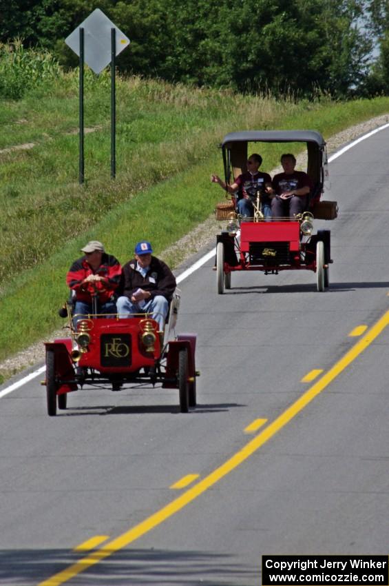 and Rick Lindner's 1903 Ford