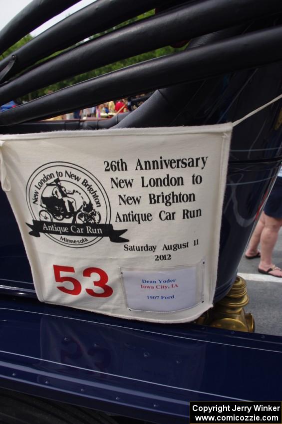 Dean Yoder's 1907 Ford