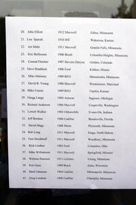 Entry List (pt. 2)