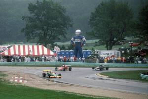 Rob Wilson leads Johnny Robinson's and John Tanner's Mondiale Formula SAABs