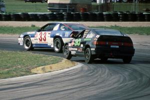 Joe Aquilante / Tony PioCosta Chevy Camaro and Bert Duval / Barry Buchanan Honda CRX Si