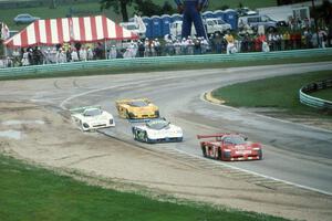 Camel Lights battle out of turn 5 on lap one