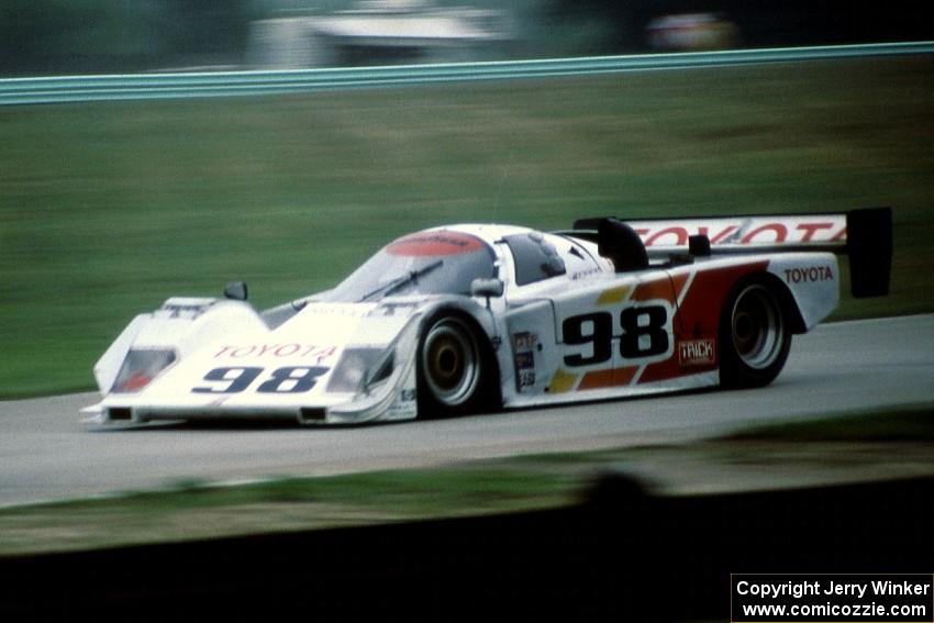 Juan-Manuel Fangio II's Eagle HF89/Toyota